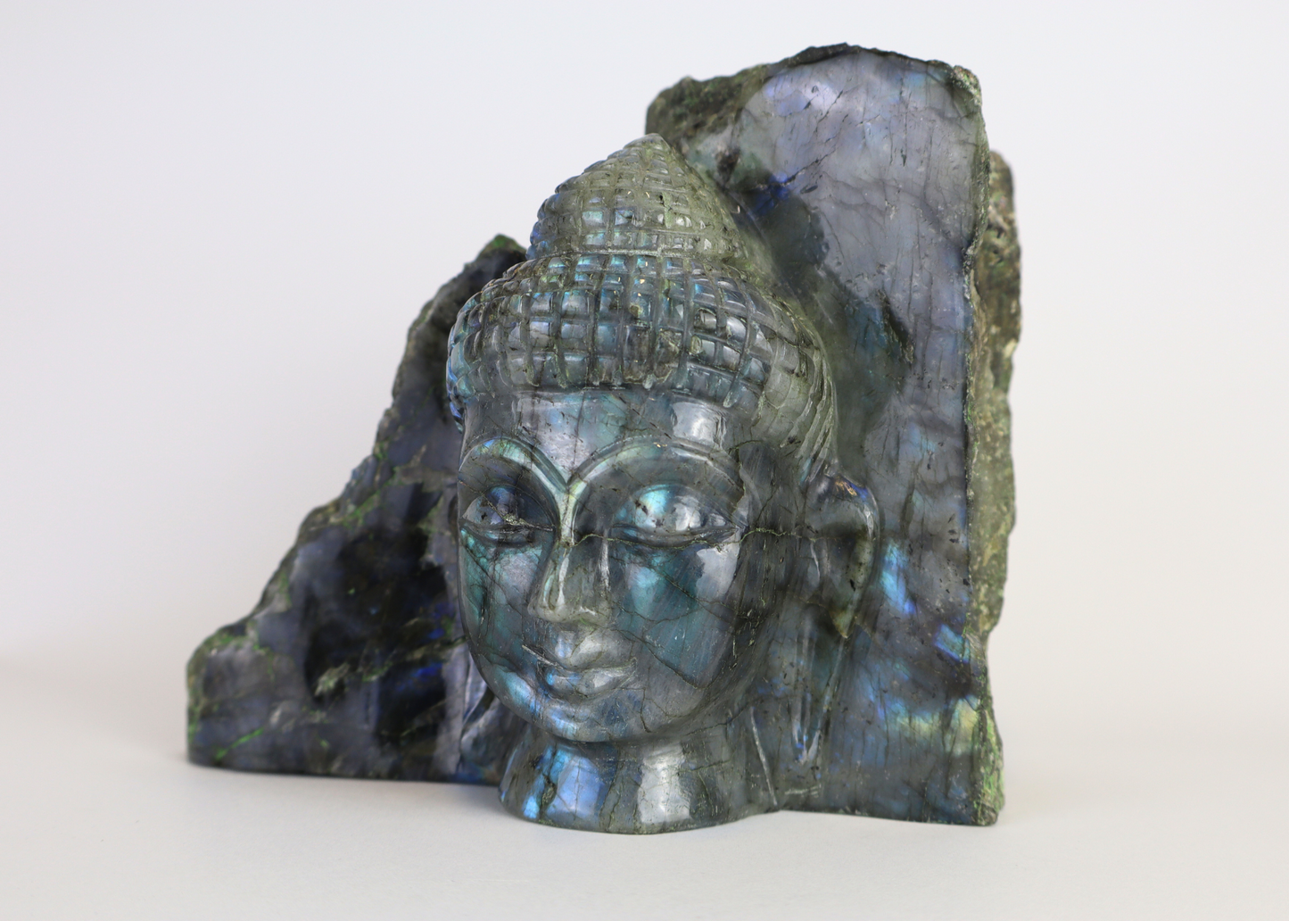 Buddha Head - Labradorite (12 cm)