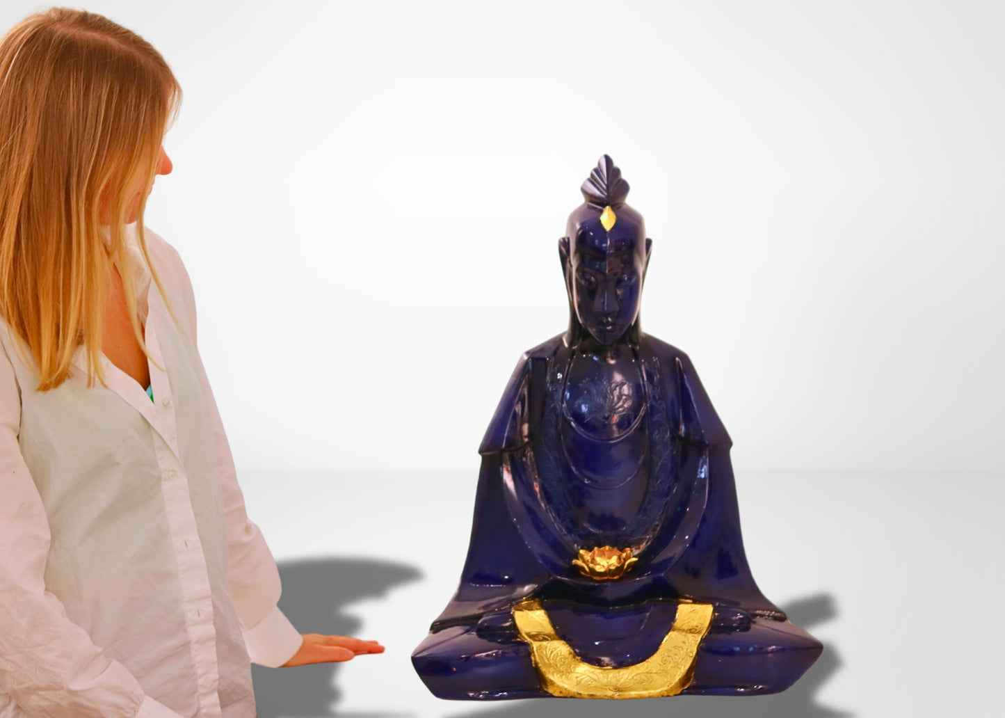 Abstract Buddha - Ceramic (Medium)