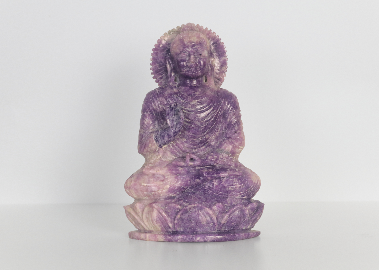 Sitting Buddha - Amethyst (23 cm)