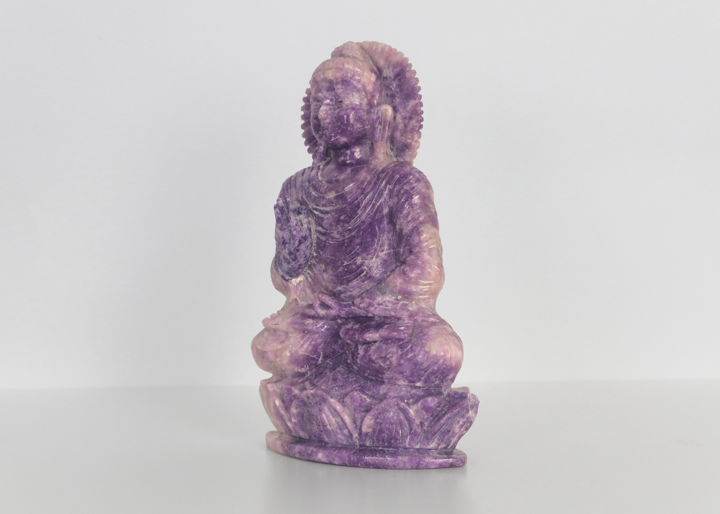 Sitting Buddha - Amethyst (23 cm)