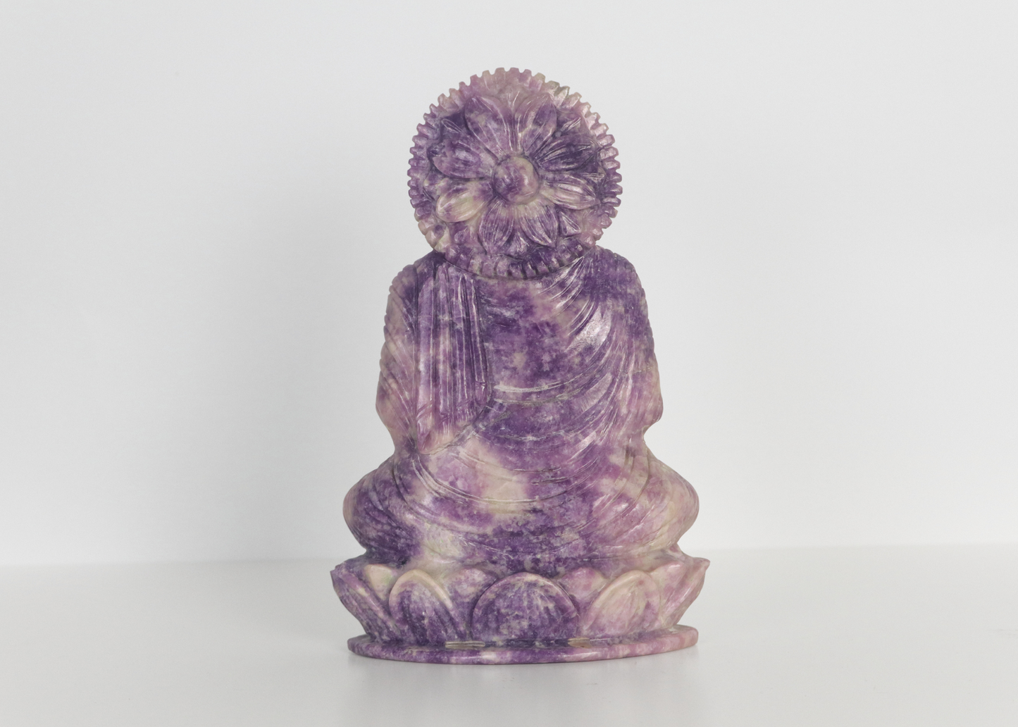 Sitting Buddha - Amethyst (23 cm)