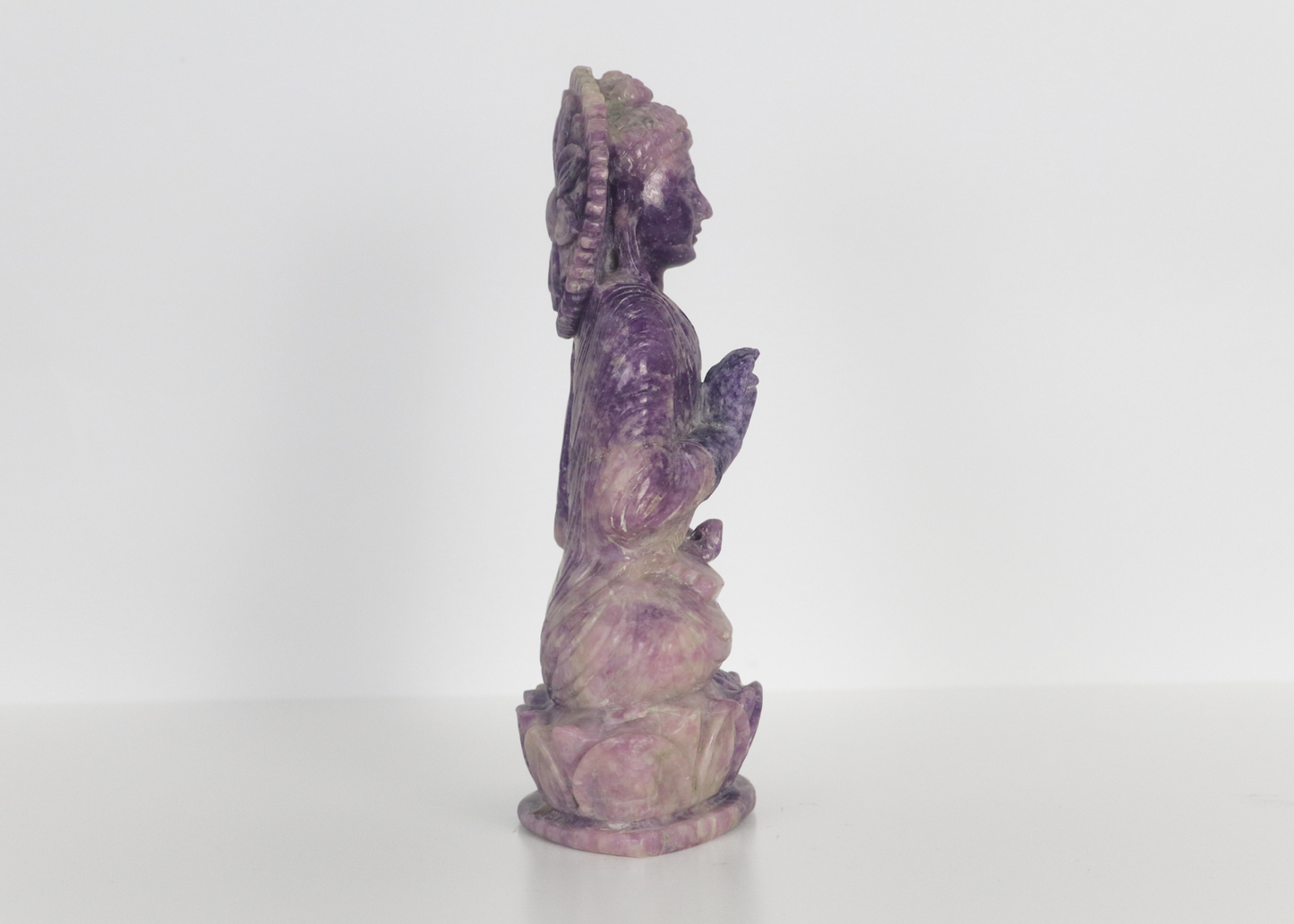 Sitting Buddha - Amethyst (23 cm)