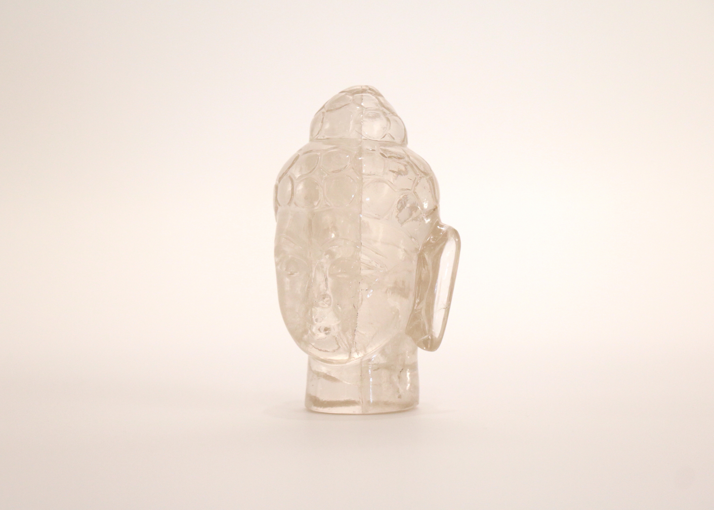 Buddha Head - Clear Quartz