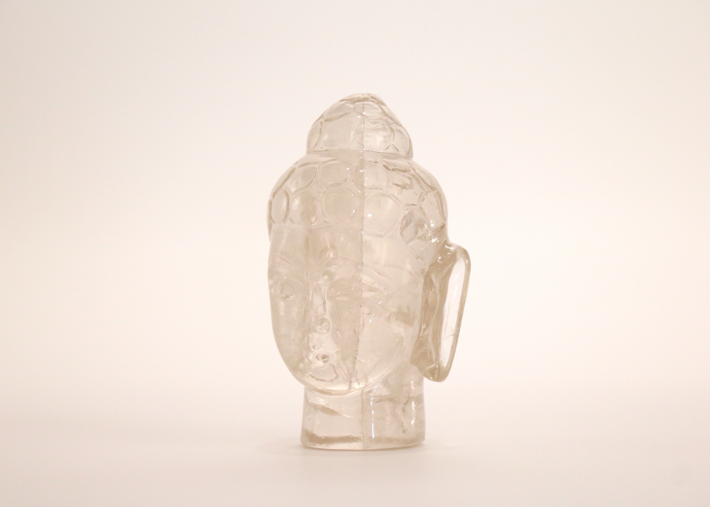 Buddha Head - Clear Quartz