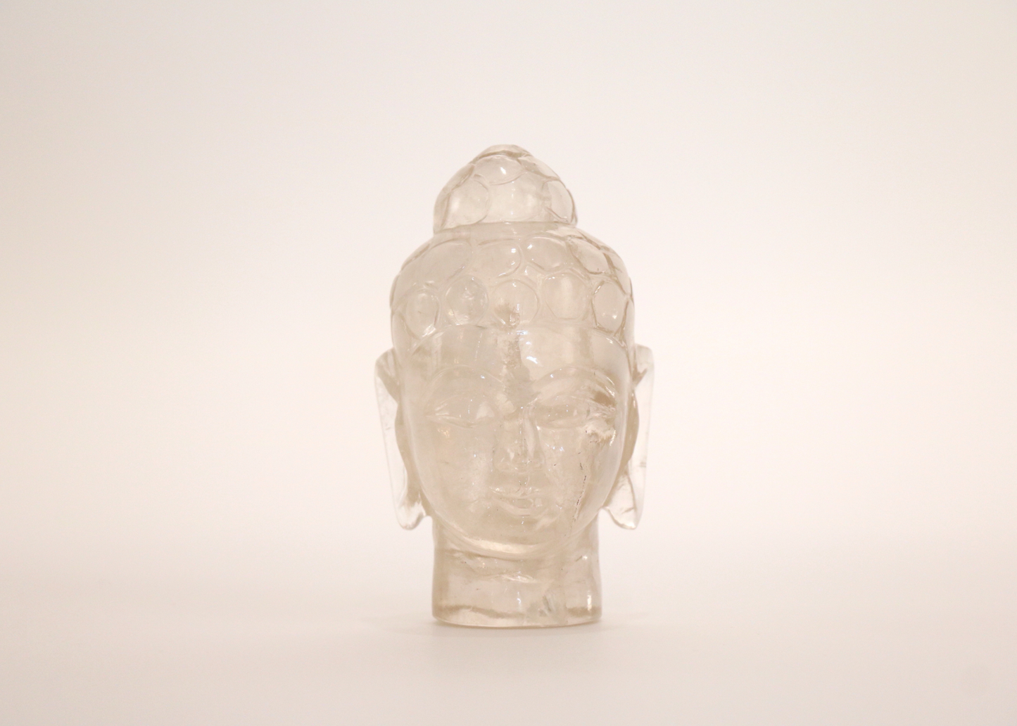Buddha Head - Clear Quartz