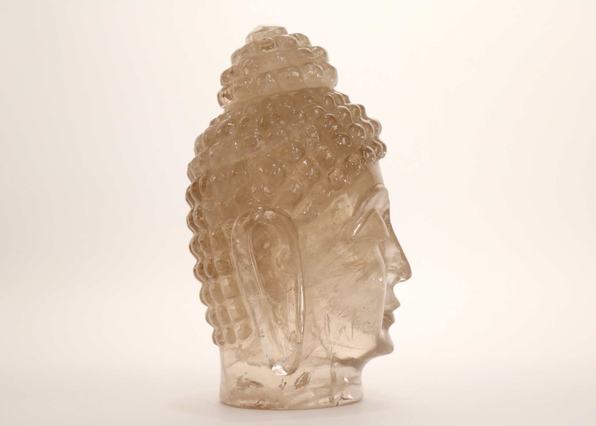 Smokey Quartz Buddha