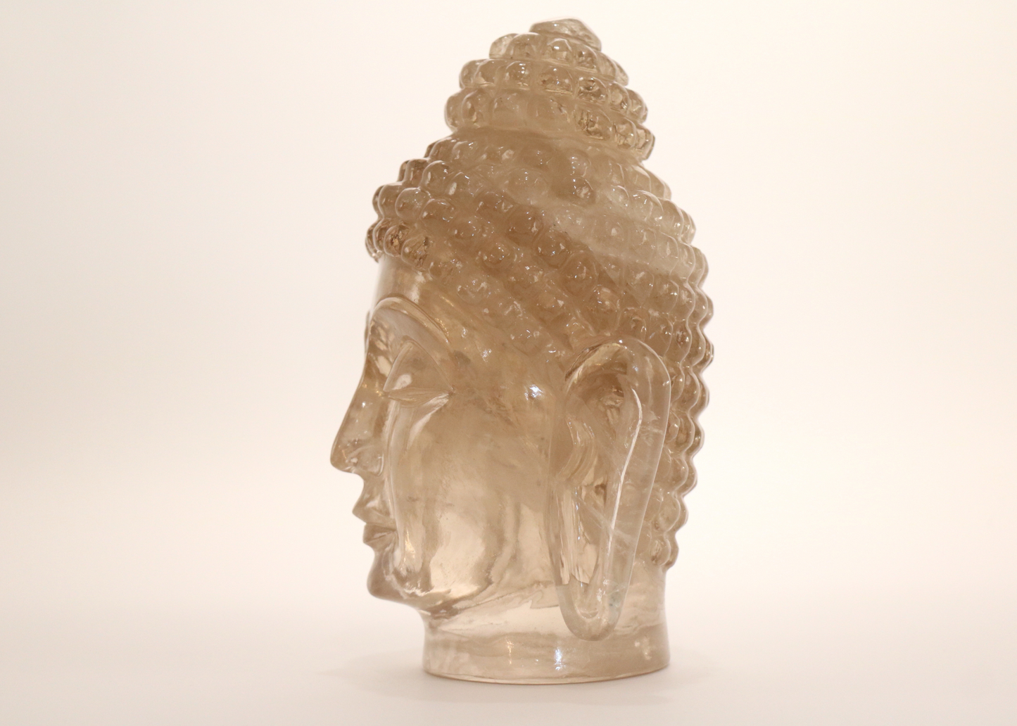 Smokey Quartz Buddha