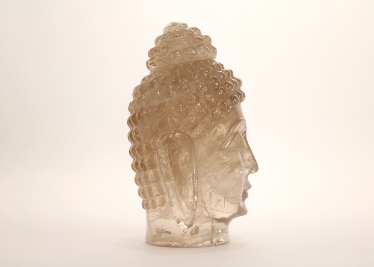 Smokey Quartz Buddha