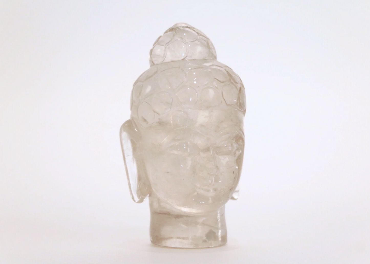 Buddha Head - Clear Quartz