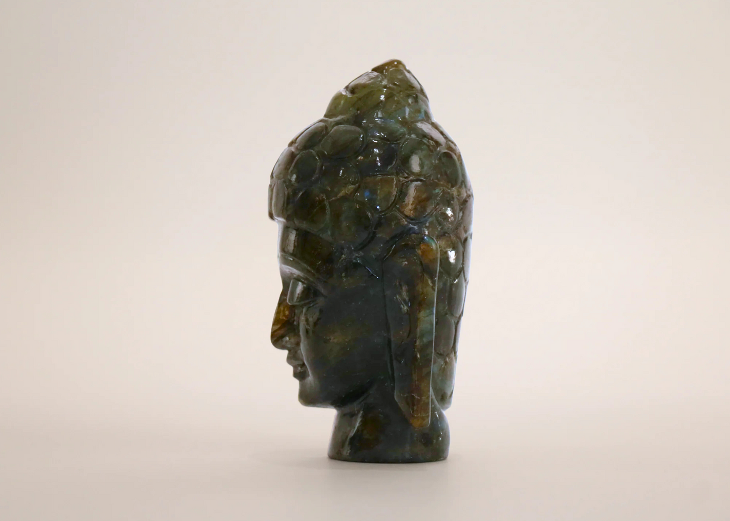 Buddha Head - Labradorite (11 cm)