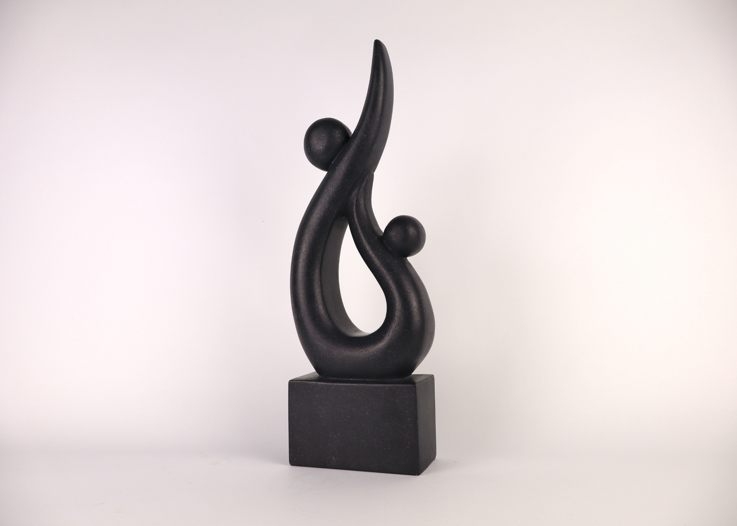 Mother & Child I - Black Marble (38 cm)