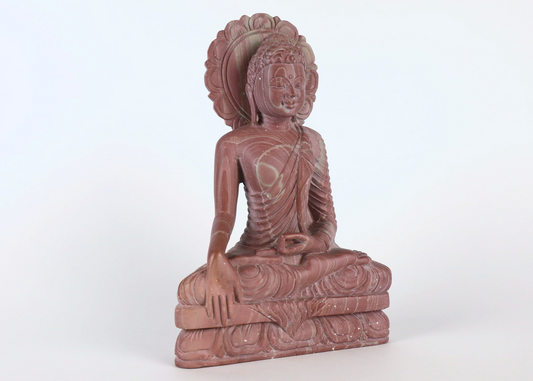 Sitting Buddha - Softstone (Small, 20cm)