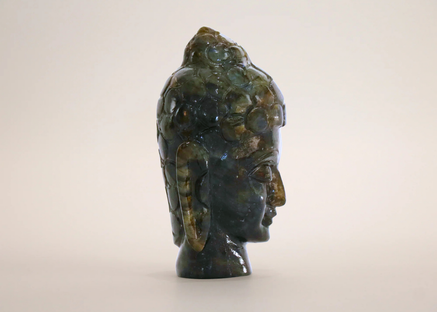 Buddha Head - Labradorite (11 cm)