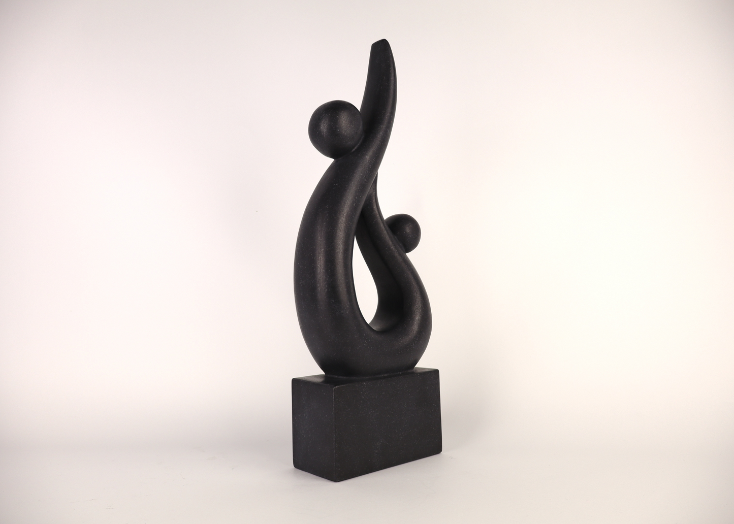 Mother & Child I - Black Marble (38 cm)