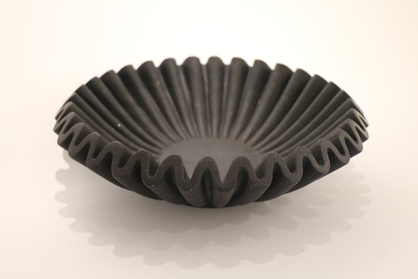 Decorative Bowl - Black Marble (30cm)