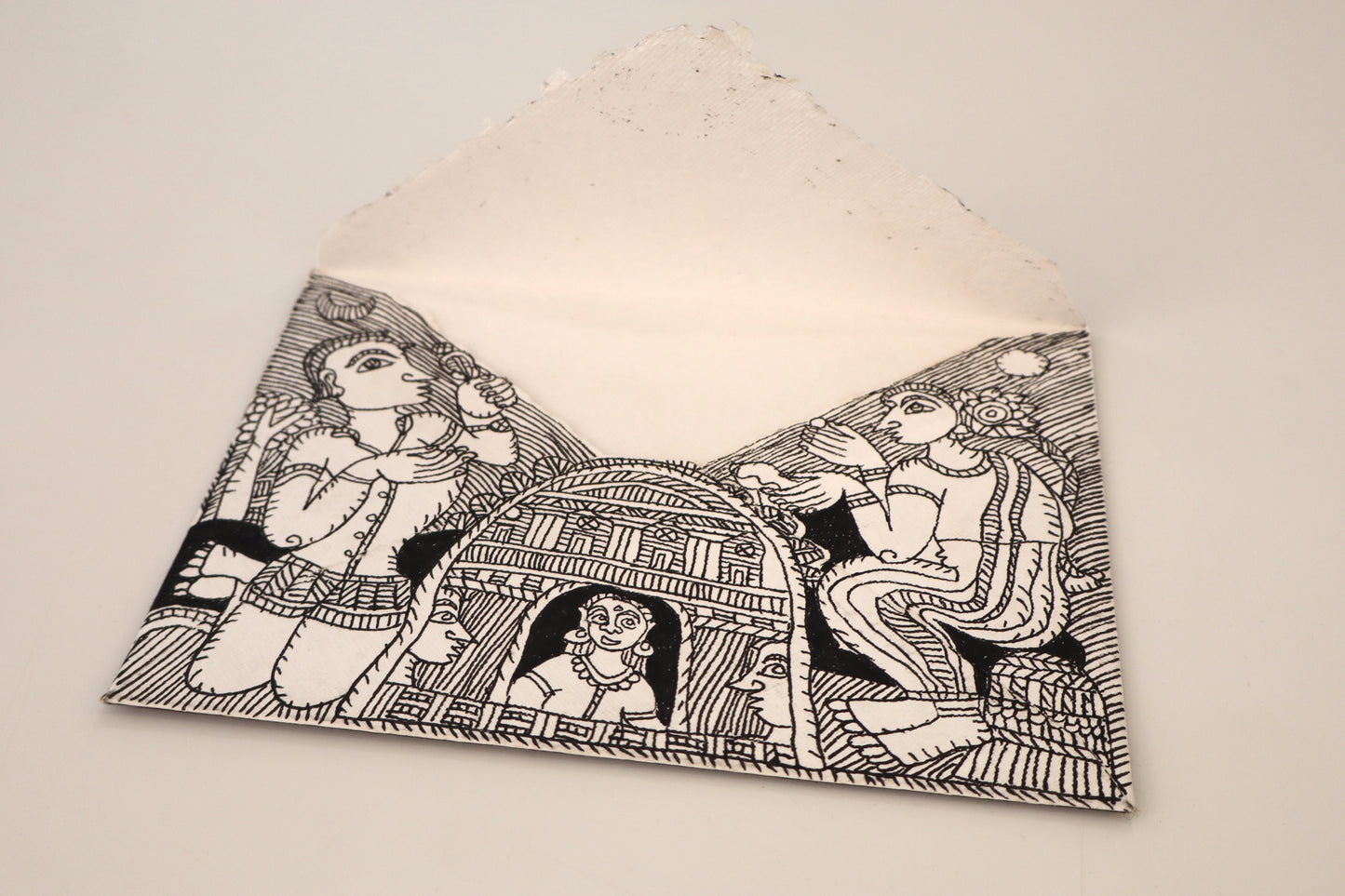 Handmade Envelope X - Dancing Woman