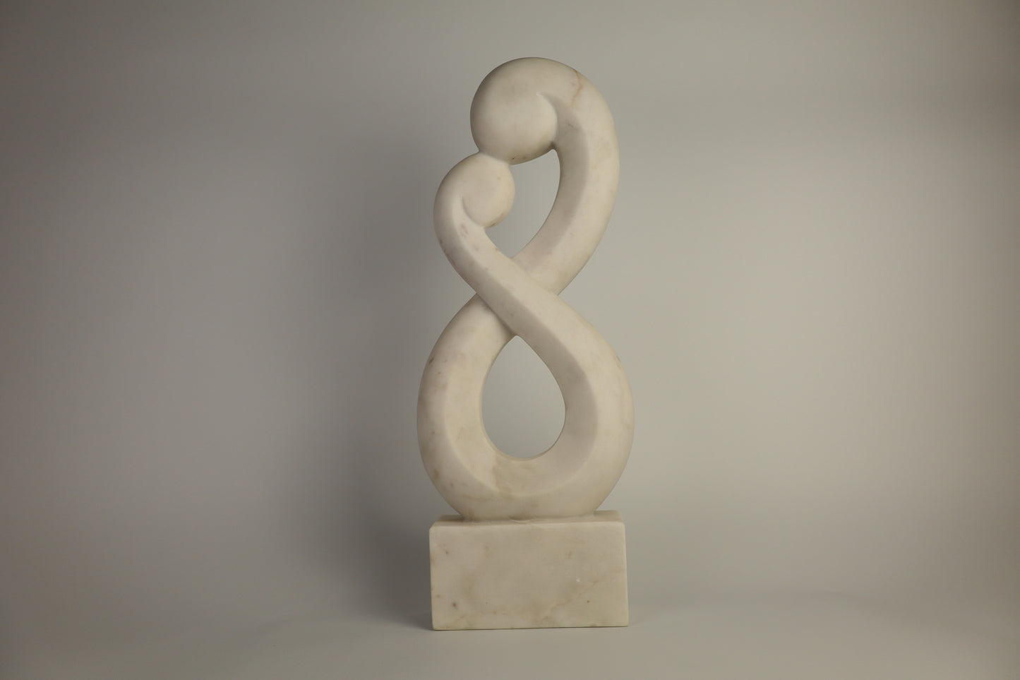 Mother & Child II - White Marble (48 cm)