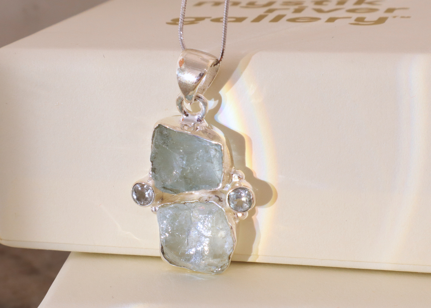 Aquamarine Pendant - Synergy