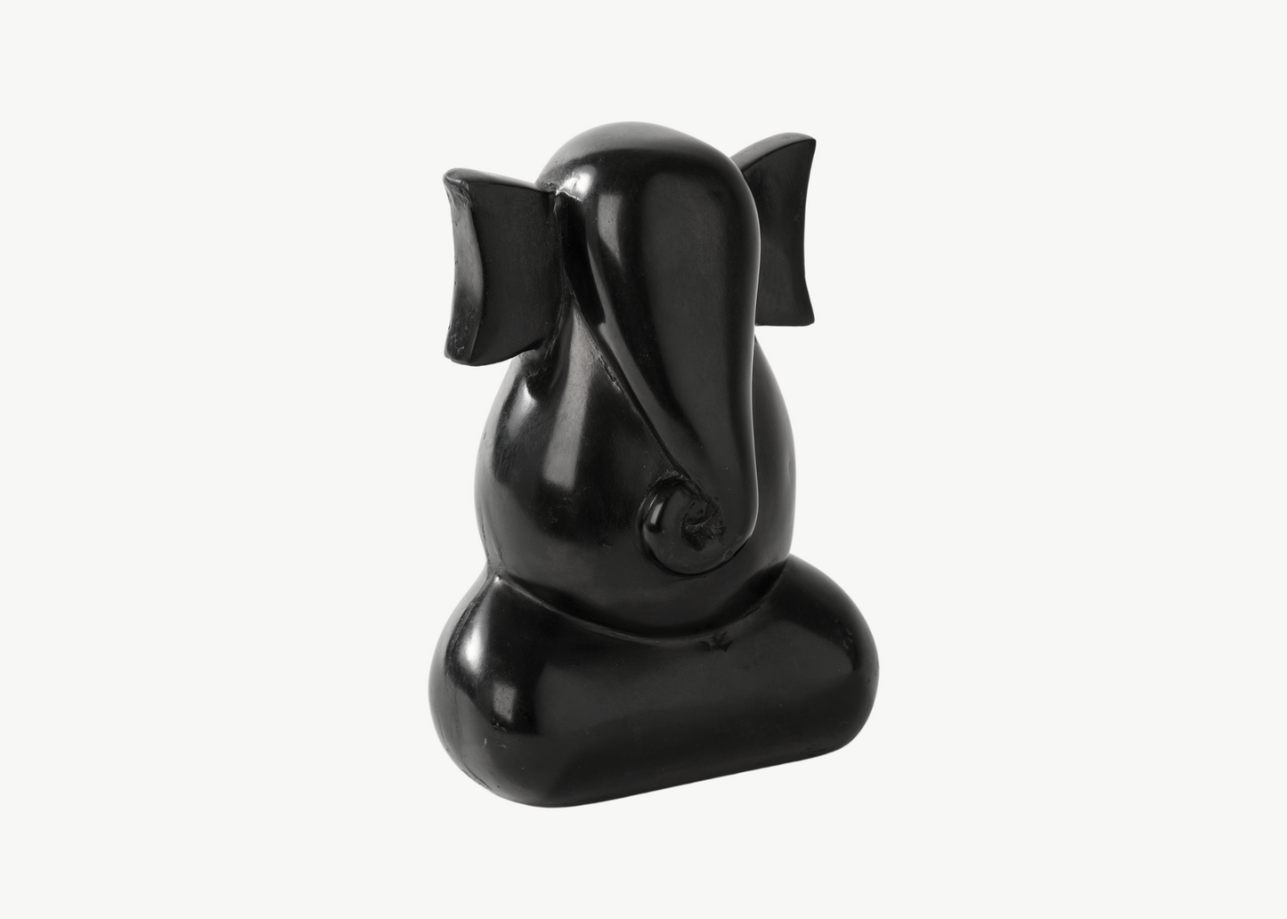 Abstract Ganesha - Soft Granite (Small, 18cm)