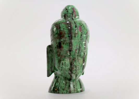 Buddha Head - Ruby Zoisite (15 cm)