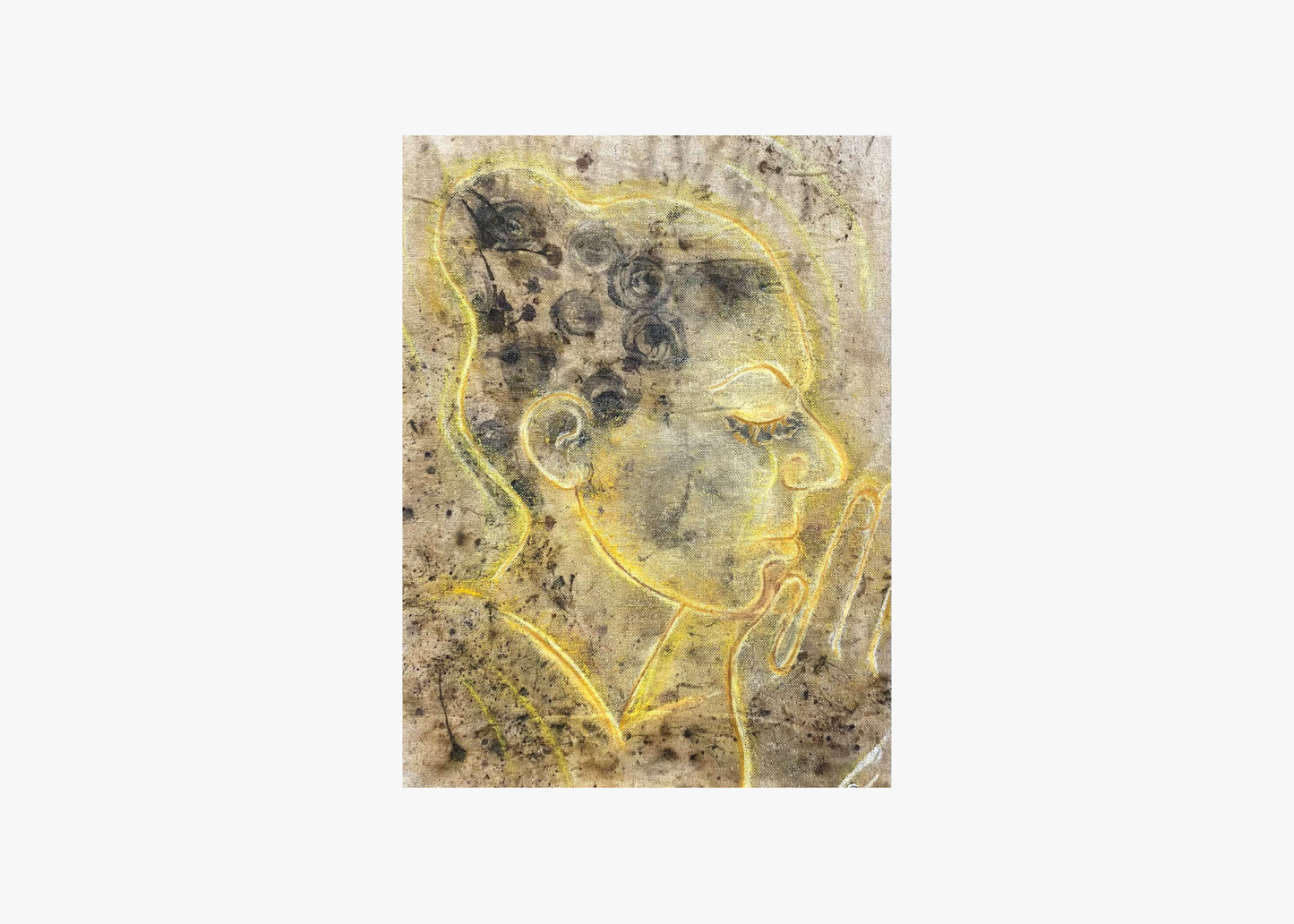 Self-Portrait (Buddha) - Dharshi De Silva