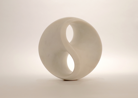 Infinity Sphere - White Marble (20 cm / 24 cm)