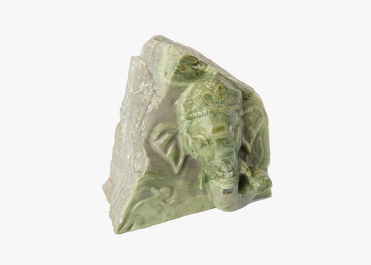 Ganesha Statue - Seraphinite (Small, 16cm)