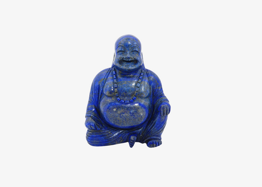 Happy Buddha - Lapis Lazuli (Medium, 16cm)