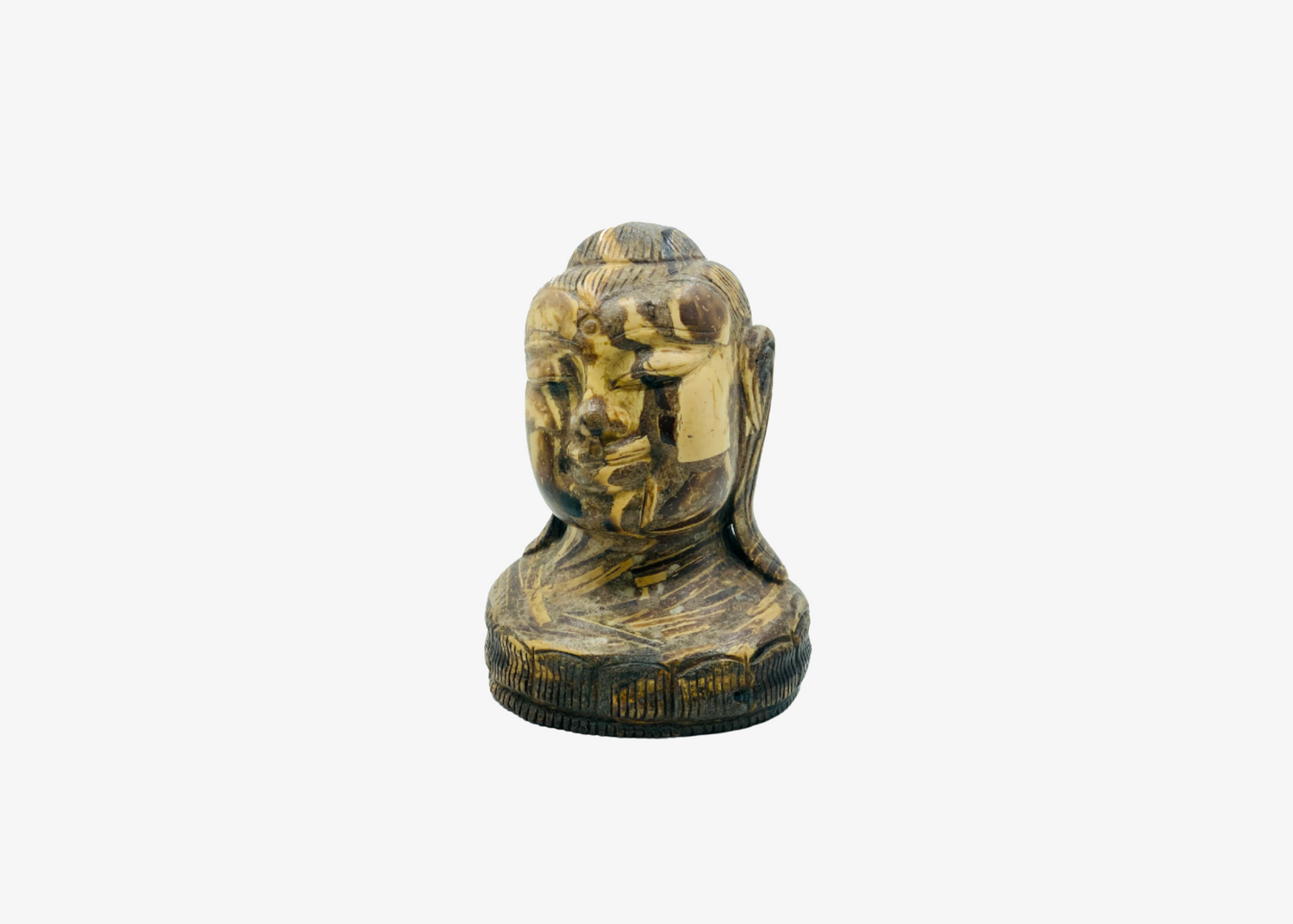 Monk Statue - Coconut Shell (Myanmar)