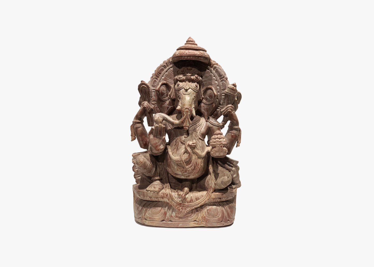Ganesha Statue - Softstone (Medium, 39cm)