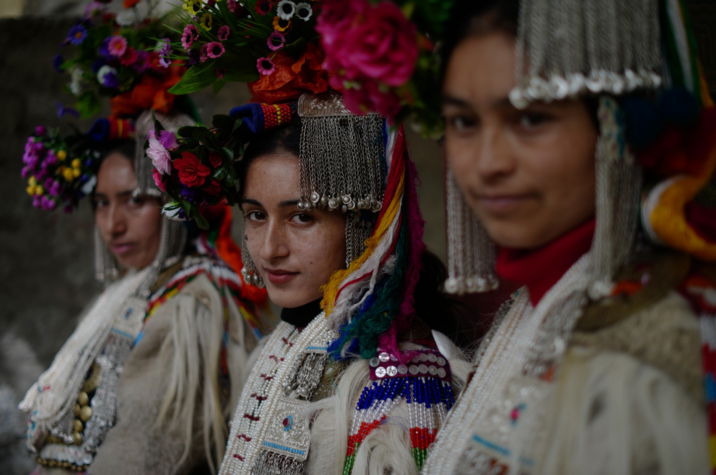 'Tribal women, Brokpa, The Aryans' - Aman Chotani original print