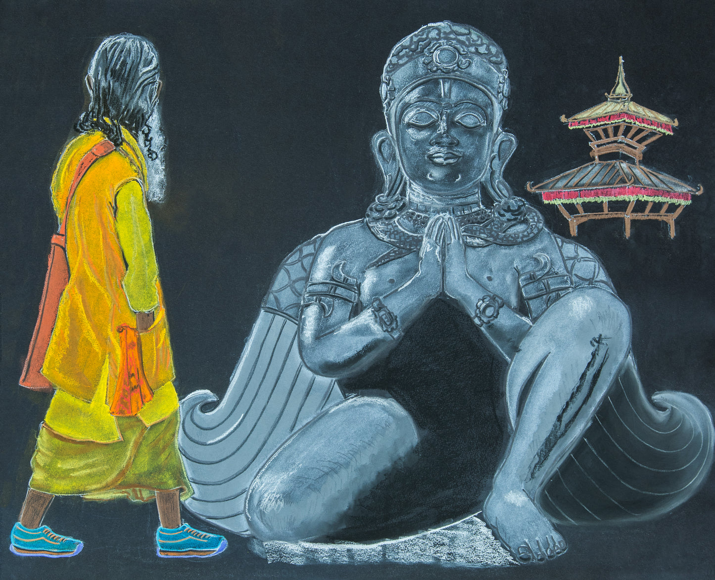 Monk's Nirvana (Original by Svitlana Babayeva)