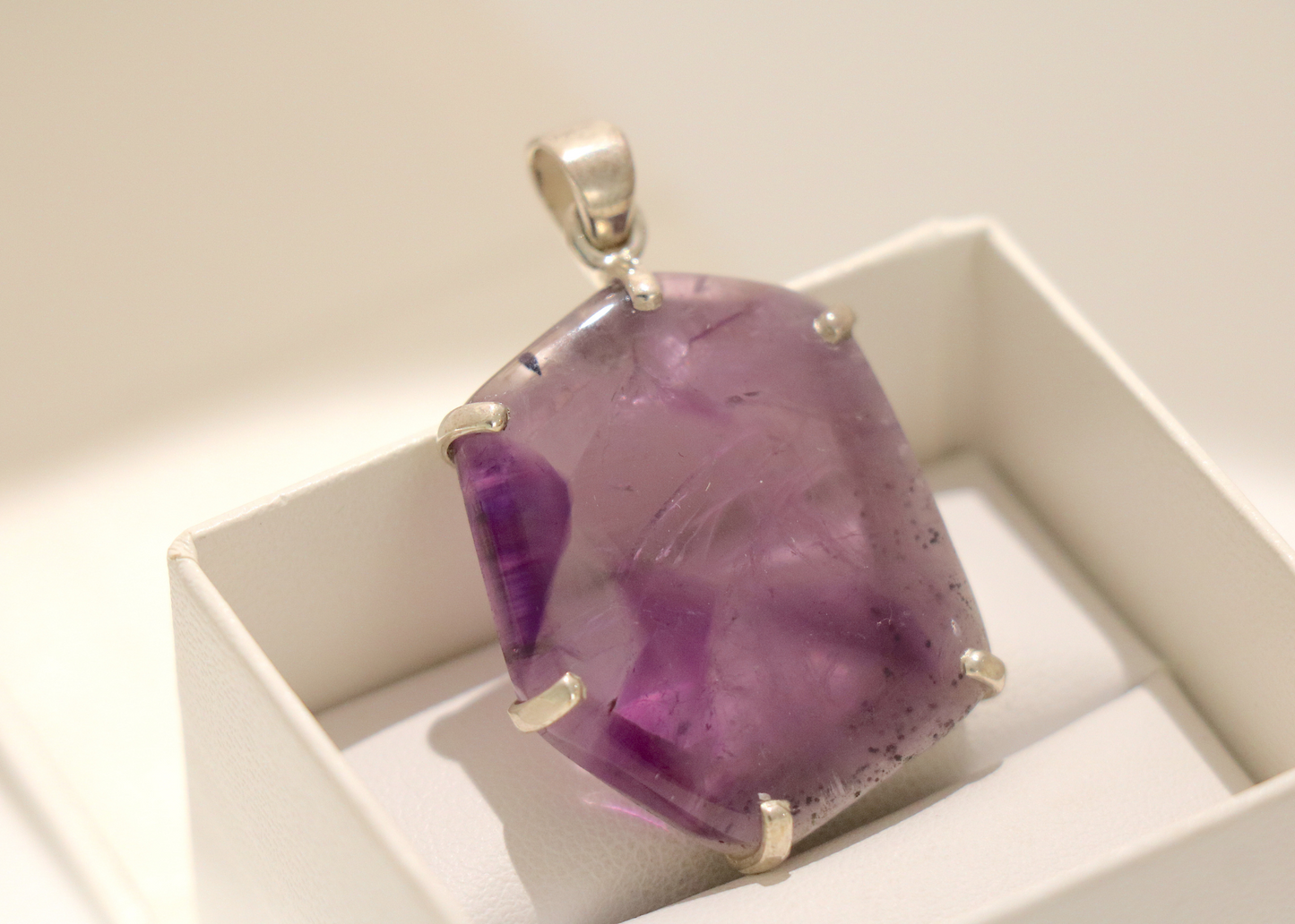 Amethyst Pendant (Sterling Silver)