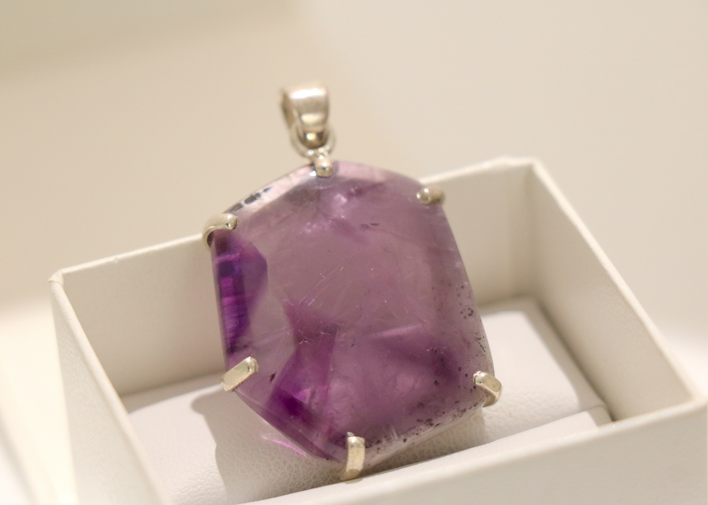 Amethyst Pendant (Sterling Silver)