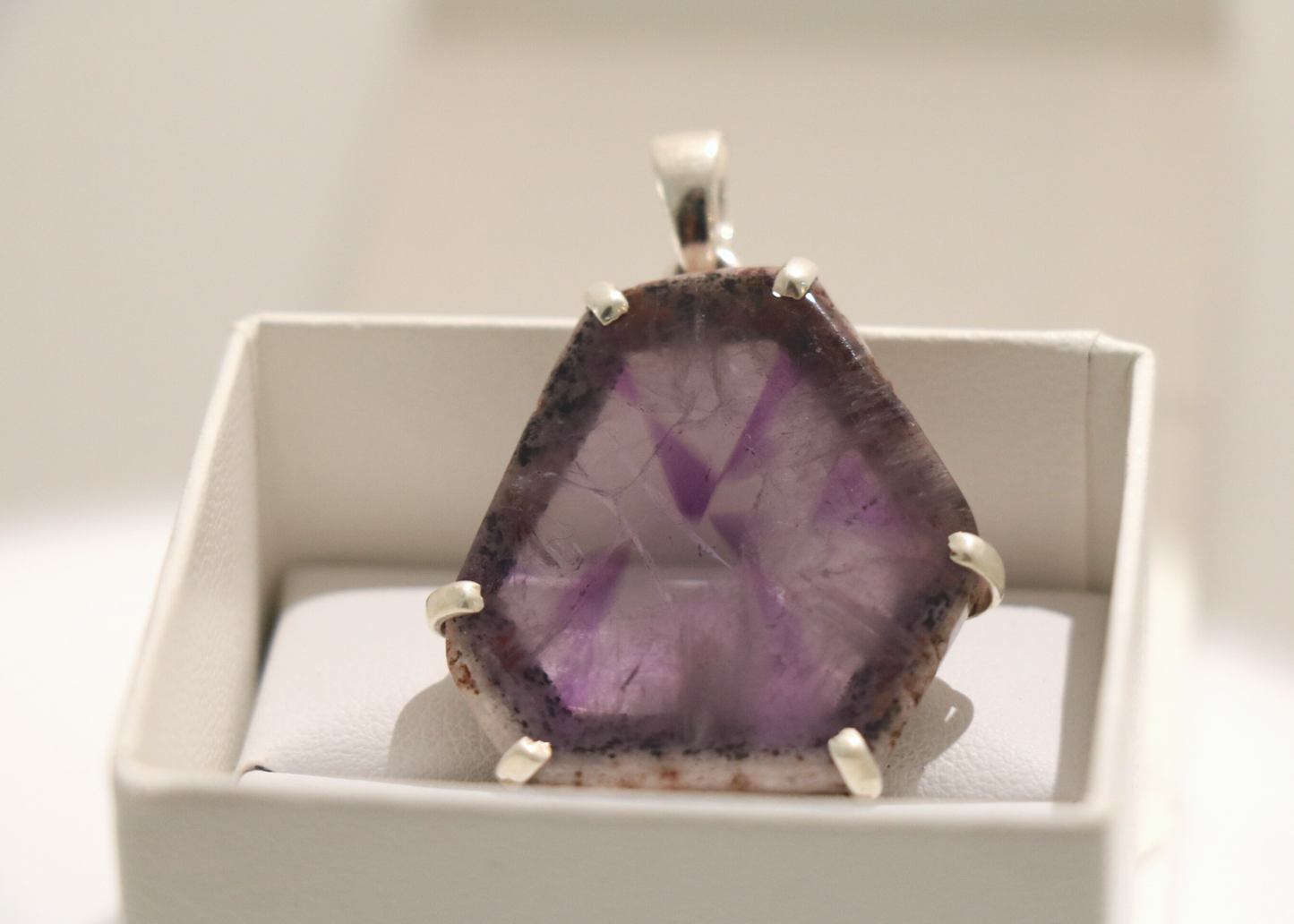 Amethyst Pendant (Sterling Silver)