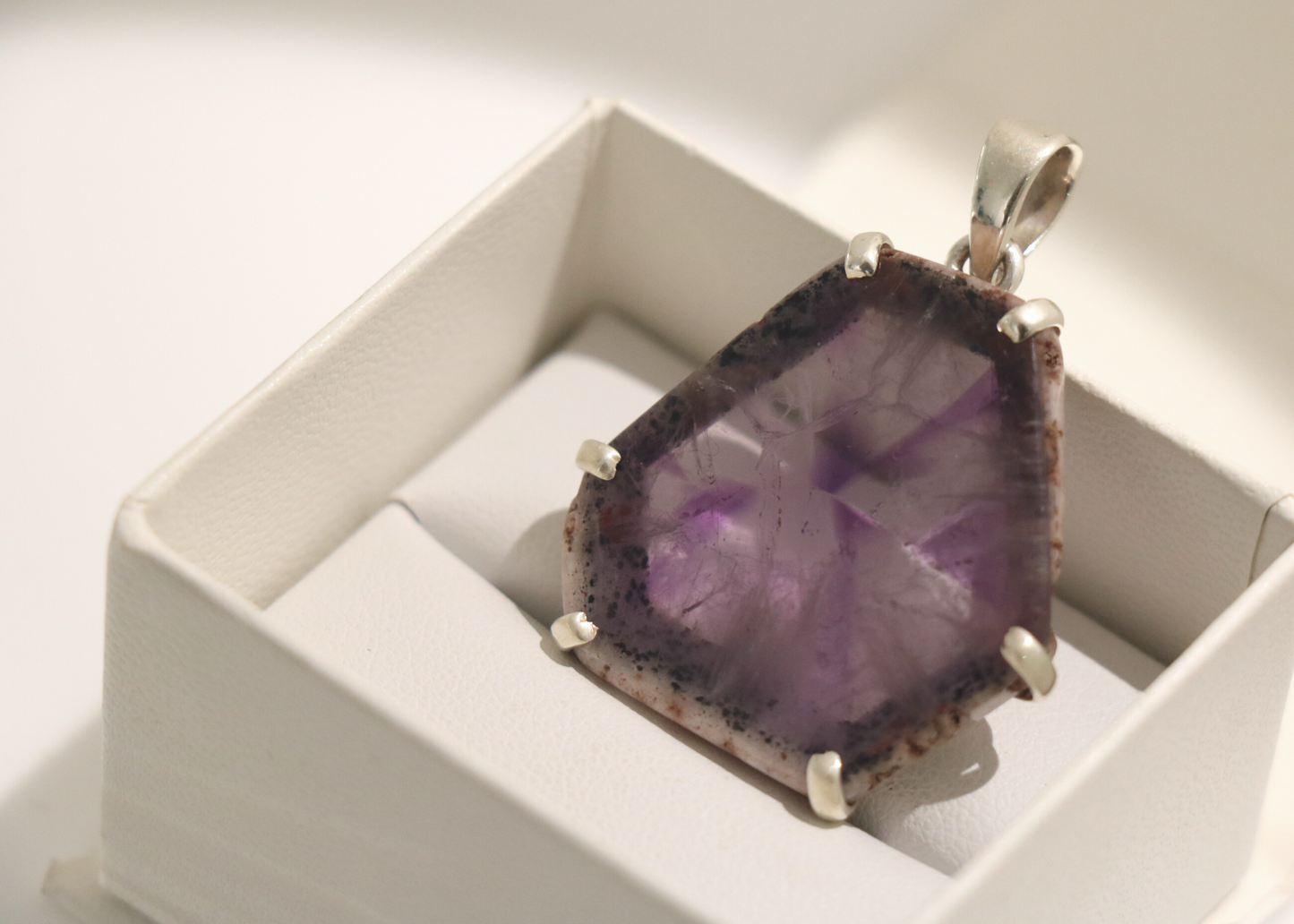 Amethyst Pendant (Sterling Silver)