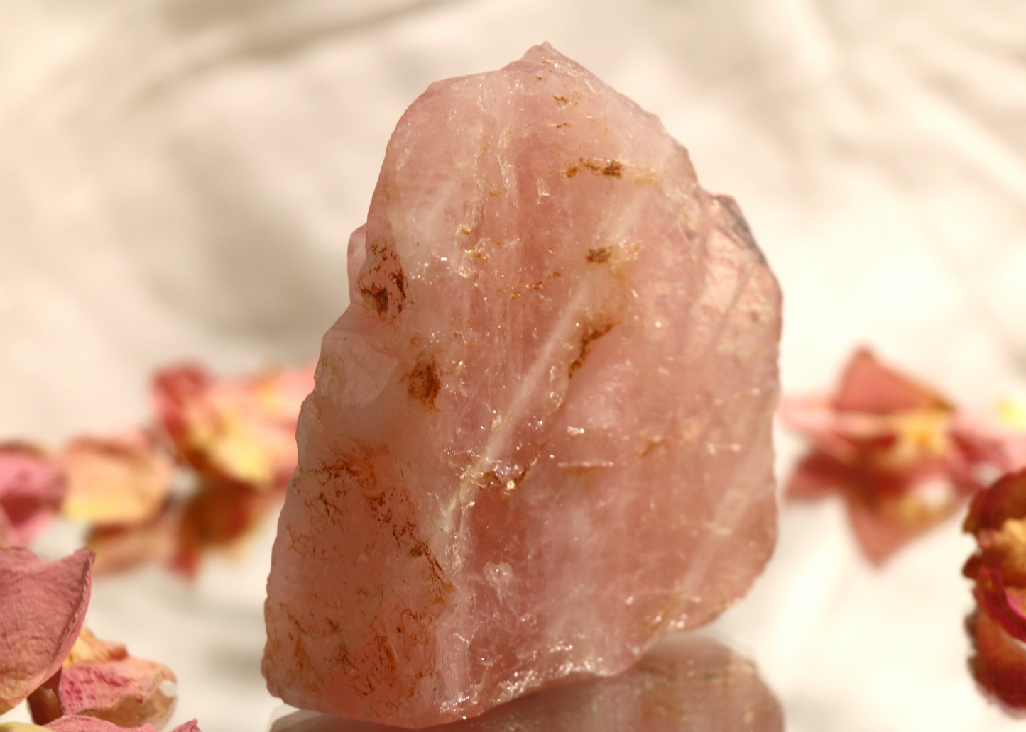 Ganesha Statue - Rose Quartz (Mini, 9cm)