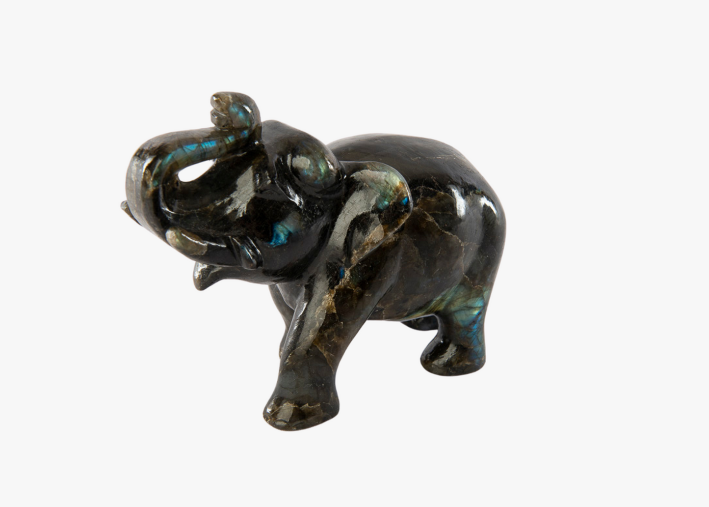 Labradorite Elephants (Small, Medium, Large)