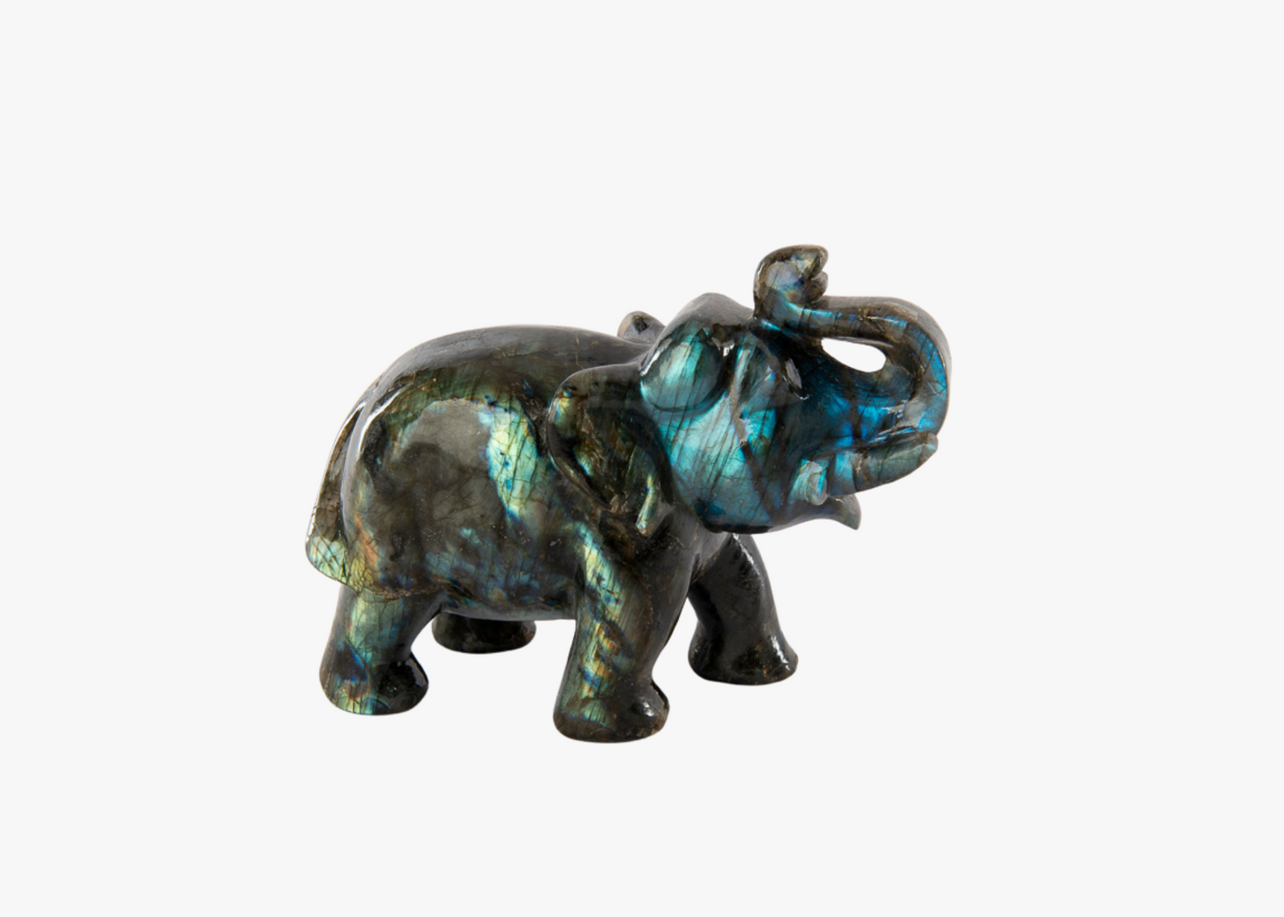 Labradorite Elephants (Small, Medium, Large)