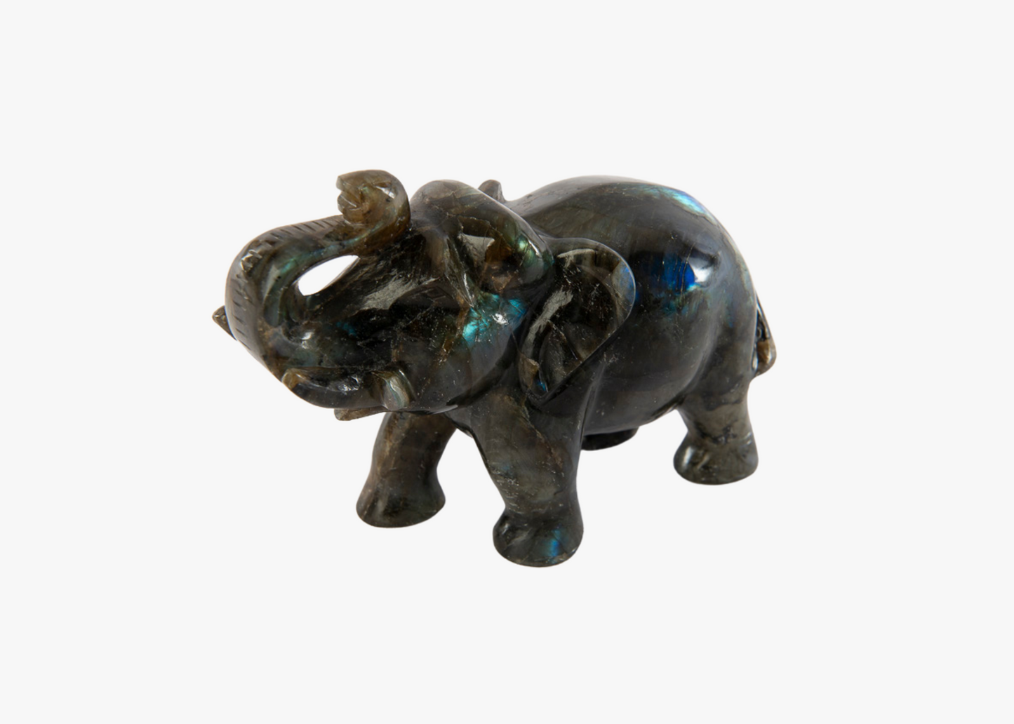 Labradorite Elephants (Small, Medium, Large)