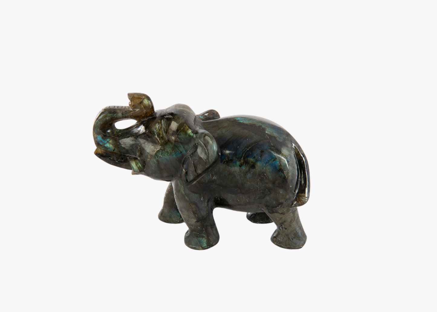 Labradorite Elephants (Small, Medium, Large)