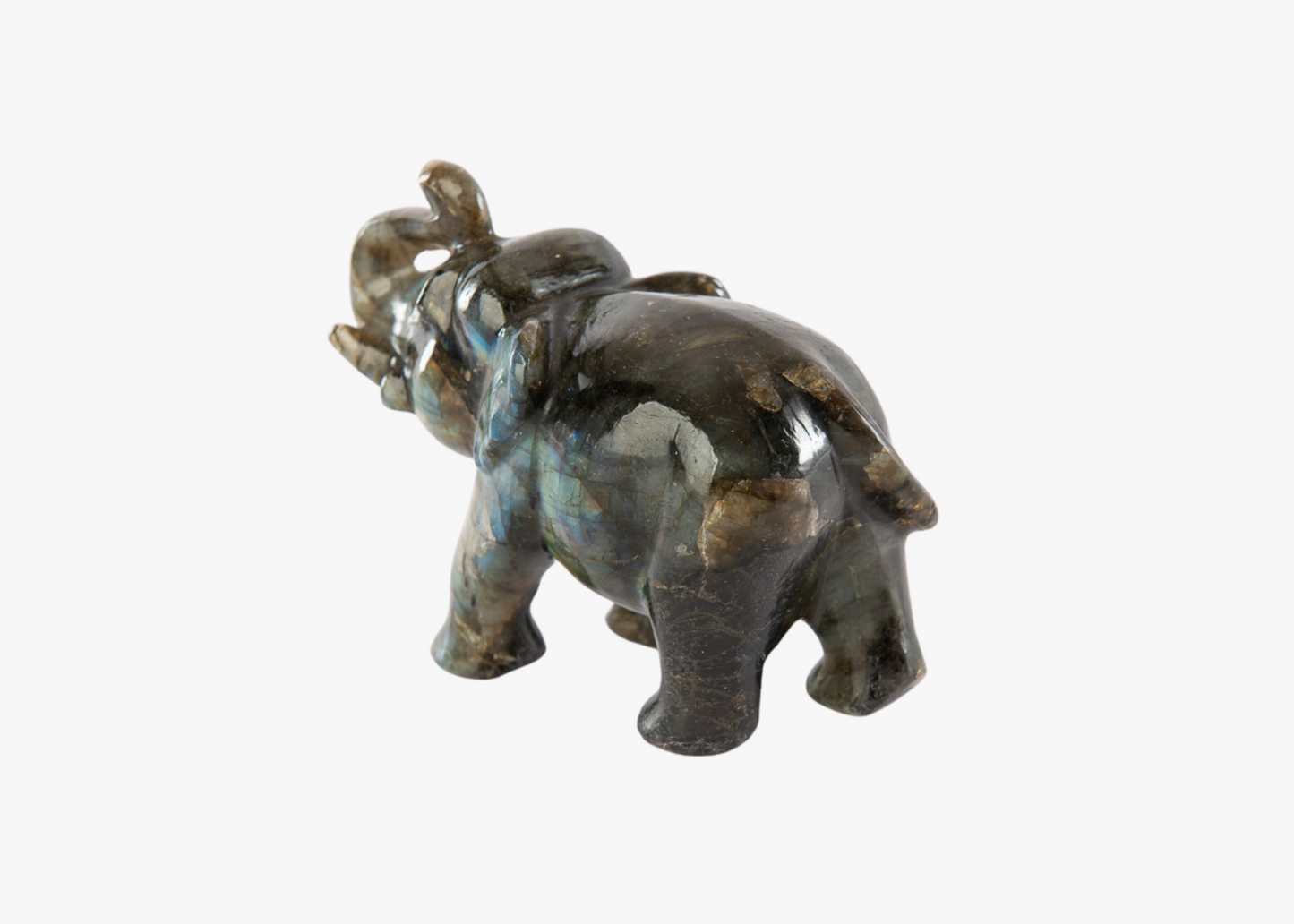 Labradorite Elephants (Small, Medium, Large)