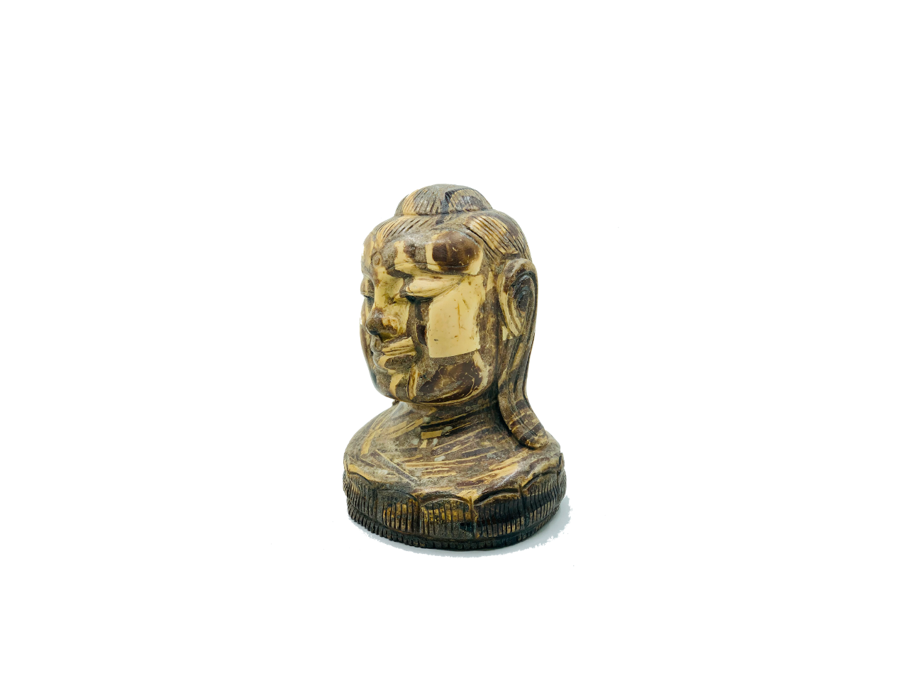 Monk Statue - Coconut Shell (Myanmar)