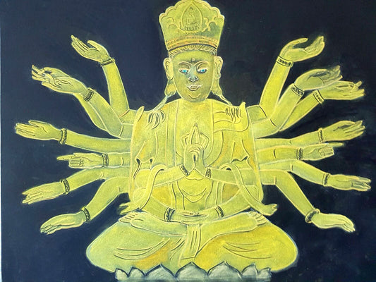 Avaloketishvara - Boddhisatva of Compassion (Original by Svitlana Babayeva)
