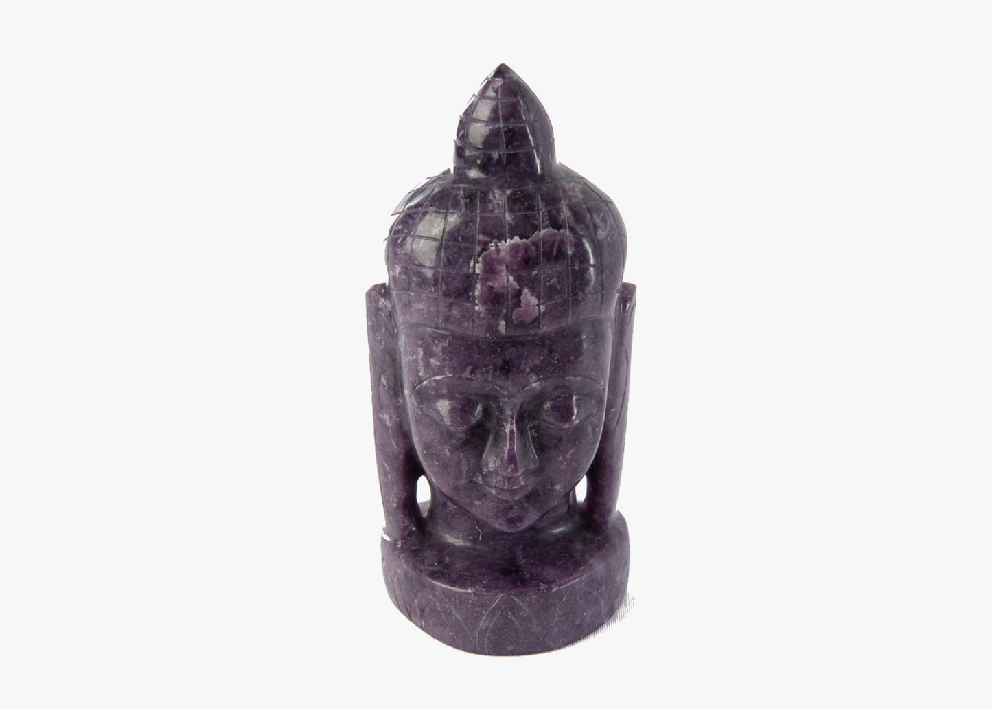 Buddha Head - Lepidolite (18cm)
