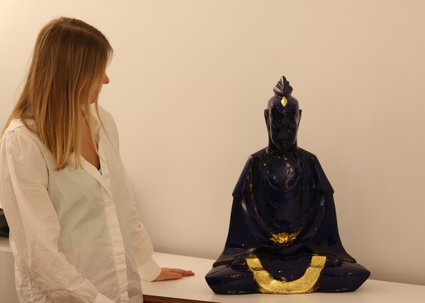 Abstract Buddha - Ceramic (Medium)