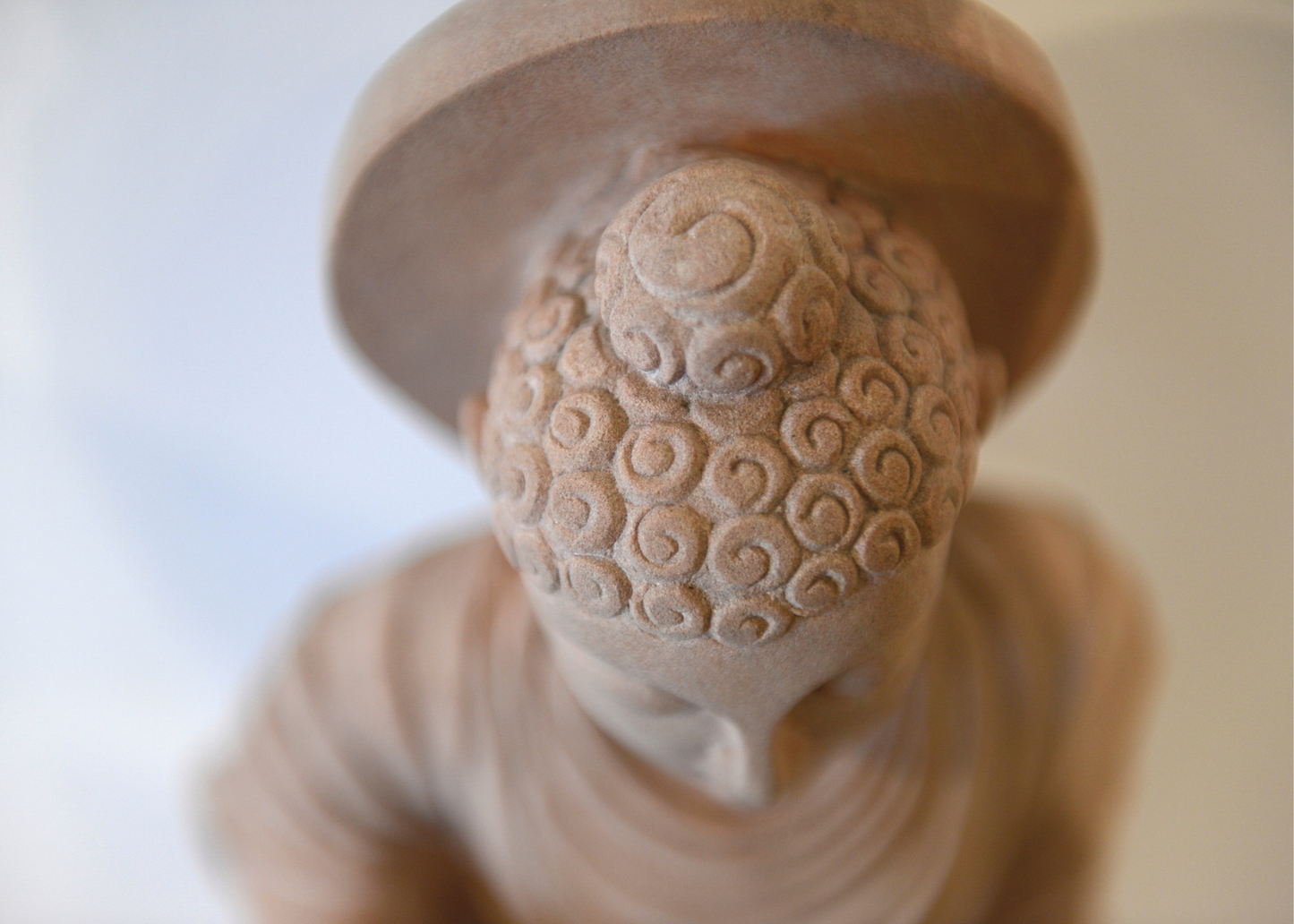 Standing Buddha - Sandstone (Medium, 47cm)