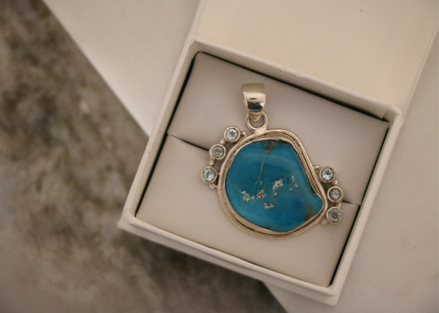 Natural Turquoise Pendant