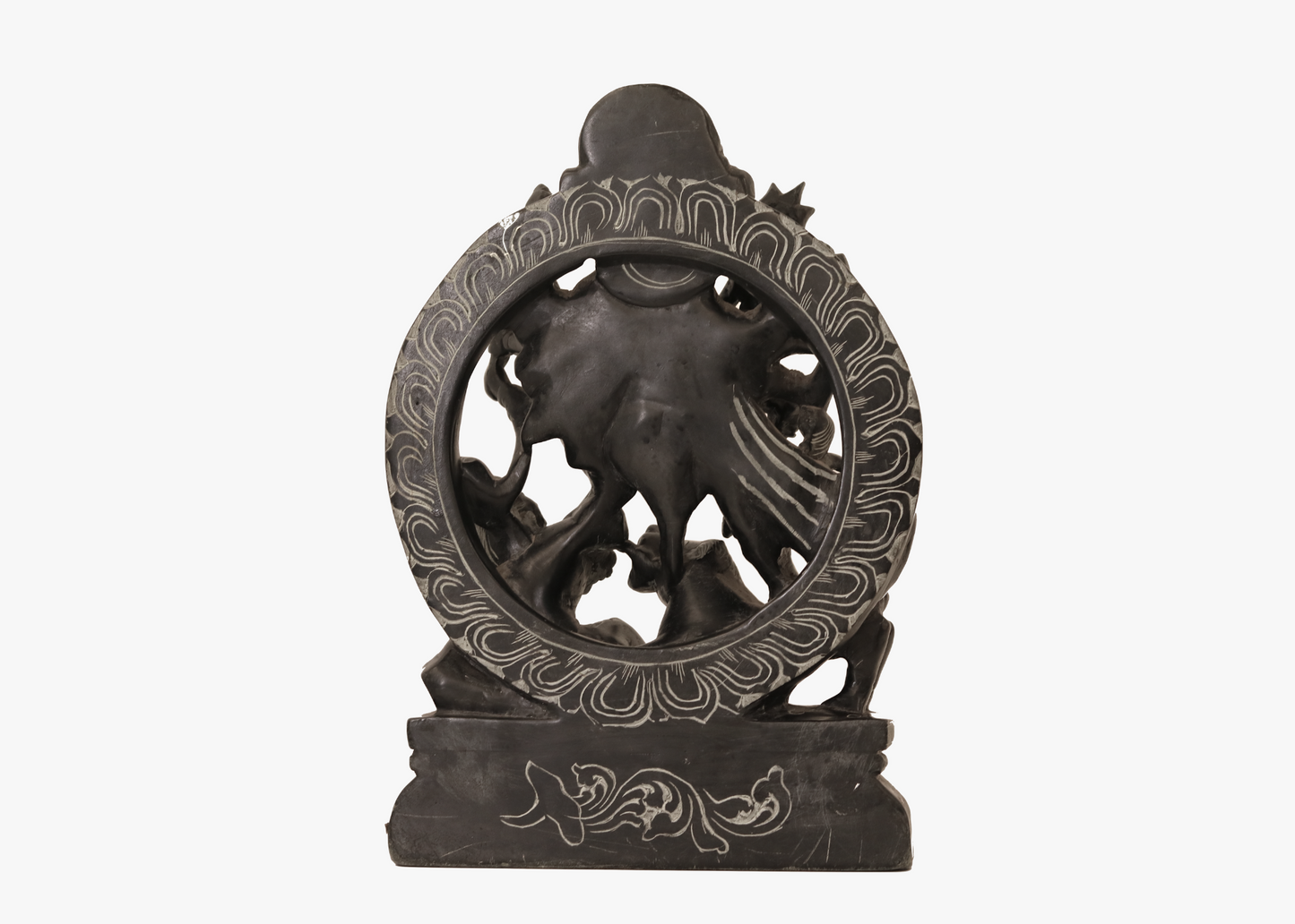 Durga Statue - Granite (Medium, 31cm)