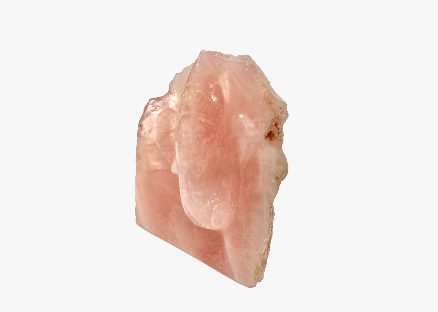 Rose Quartz Ganesha Statue